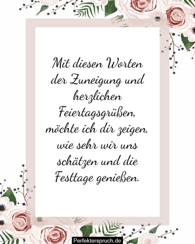 150 Feiertagswünsche für Freunde und Familie