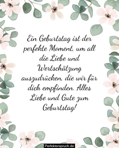 150 Glückwünsche zum Geburtstag und Sprüche