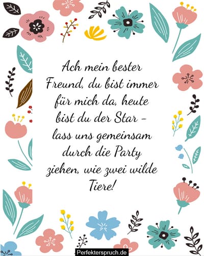 Geburtstagsgrusse Fur Den Besten Freund