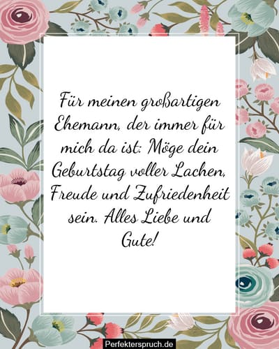 150 Beste Geburtstagswünsche Für Deinen Ehemann