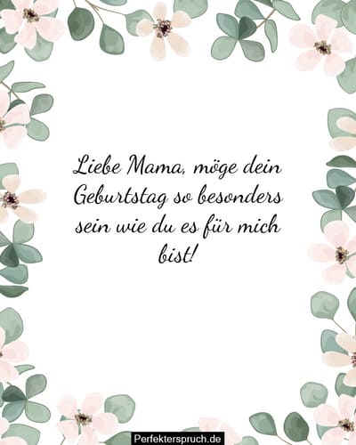 150 Beste Geburtstagswünsche Für Mama