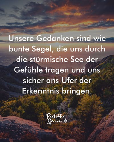 150 Gedanken & Gefühle Sprüche mit Bildern zum runterladen