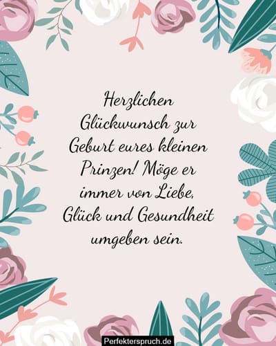 Neugeborenes Baby Junge Wünsche - Glückwünsche Zur Geburt Eines Jungen