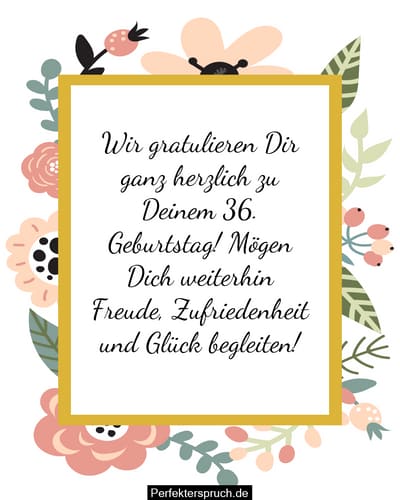 Gold-Glitzer Banner „36“ – Geburtstagsdeko Für 36. Geburtstag, Inkl. Montagewerkzeug, Buchstaben 12,7 Cm Hoch