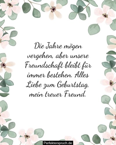 150 Geburtstagswünsche für Freund (Süß und Berührend)