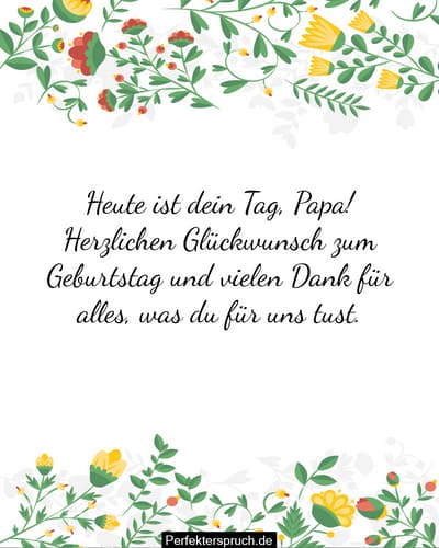 Alles Gute Zum Geburtstag Lieber Papa 150 Geburtstagswünsche für den Vater - Alles Gute zum Geburtstag, Papa