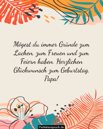 Gluckwunsch Zum Geburtstag Vater