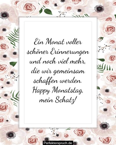 150 GlückwunschSprüche zum Monatstag für den Freund