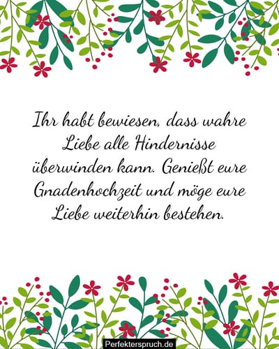 150 Glückwünsche zur Gnadenhochzeit mit Bildern (2023)