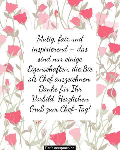 150 Grüße zum ChefTag, Zitate und Sprüche