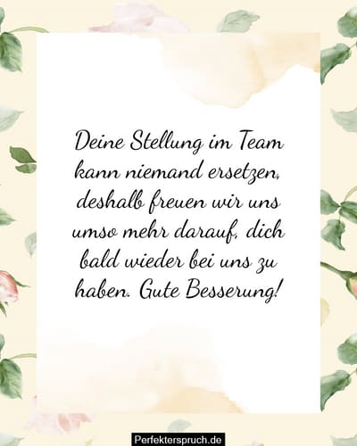 Gute Besserungs Spruche Fur Kollegen