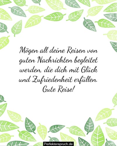 150 Gute Reise Wünsche, Sprüche und Zitate