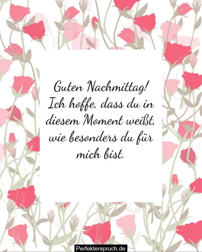 Süße GutenNachmittagSprüche Für Sie