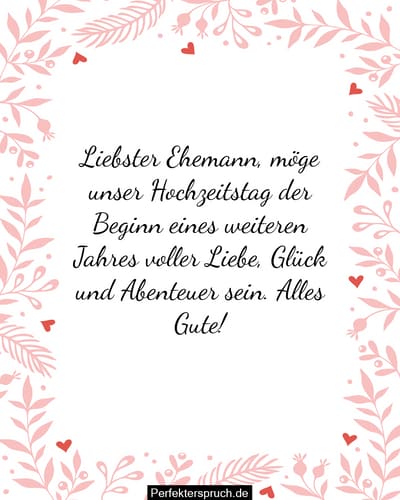 Alles Gute Zum Hochzeitstag Mein Schatz 150 Hochzeitstag Wünsche für den Ehemann