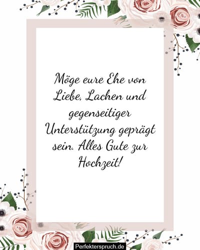 Hochzeitswünsche für einen Kollegen oder Arbeitskollegen