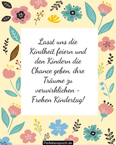 150 Glückwünsche zum Kindertag und Zitate zum Kindertag