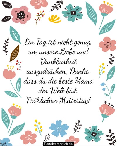Über 150 glückliche Muttertagswünsche und Sprüche