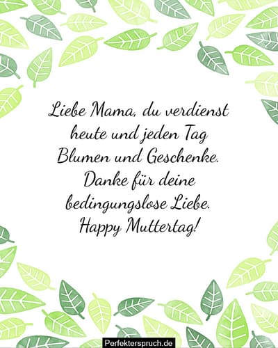 Über 150 glückliche Muttertagswünsche und Sprüche