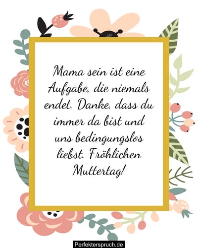Über 150 glückliche Muttertagswünsche und Sprüche