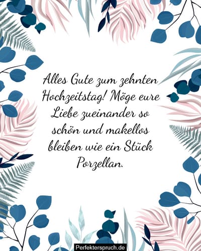 150 Glückwünsche zur Porzellanhochzeit mit Bildern (2023)