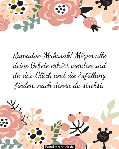 150 Ramadan Mubarak Wünsche, Sprüche & Zitate