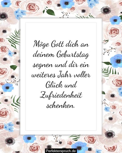 150 Religiöse Geburtstagswünsche und Sprüche