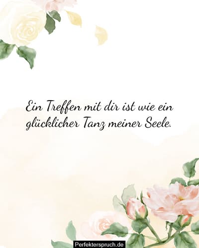  Schön, dich zu treffen Sprüche und Zitate Bildidee 