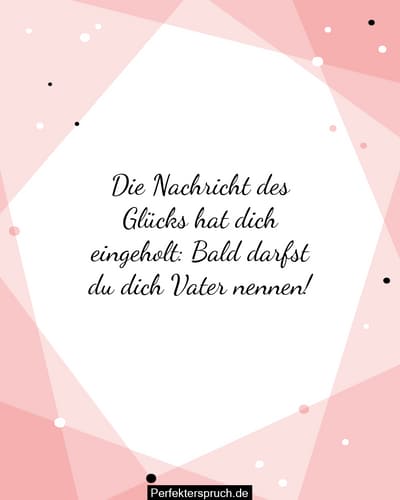 Glückwünsche und GratulationsSprüche für werdende Väter