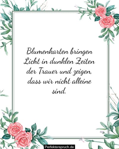 TrauerSprüche für Trauerblumen oder karten