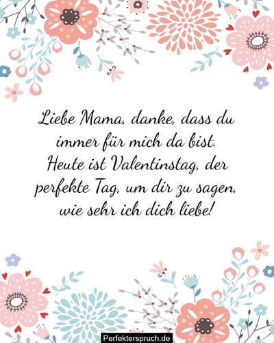 150 Valentinstag Sprüche für Mama