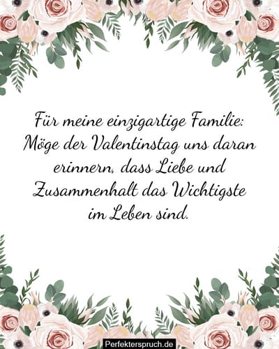 150 ValentinstagSprüche für die Familie