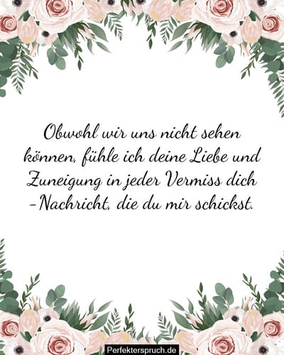 Ich vermisse Dich Sprüche für Ihn